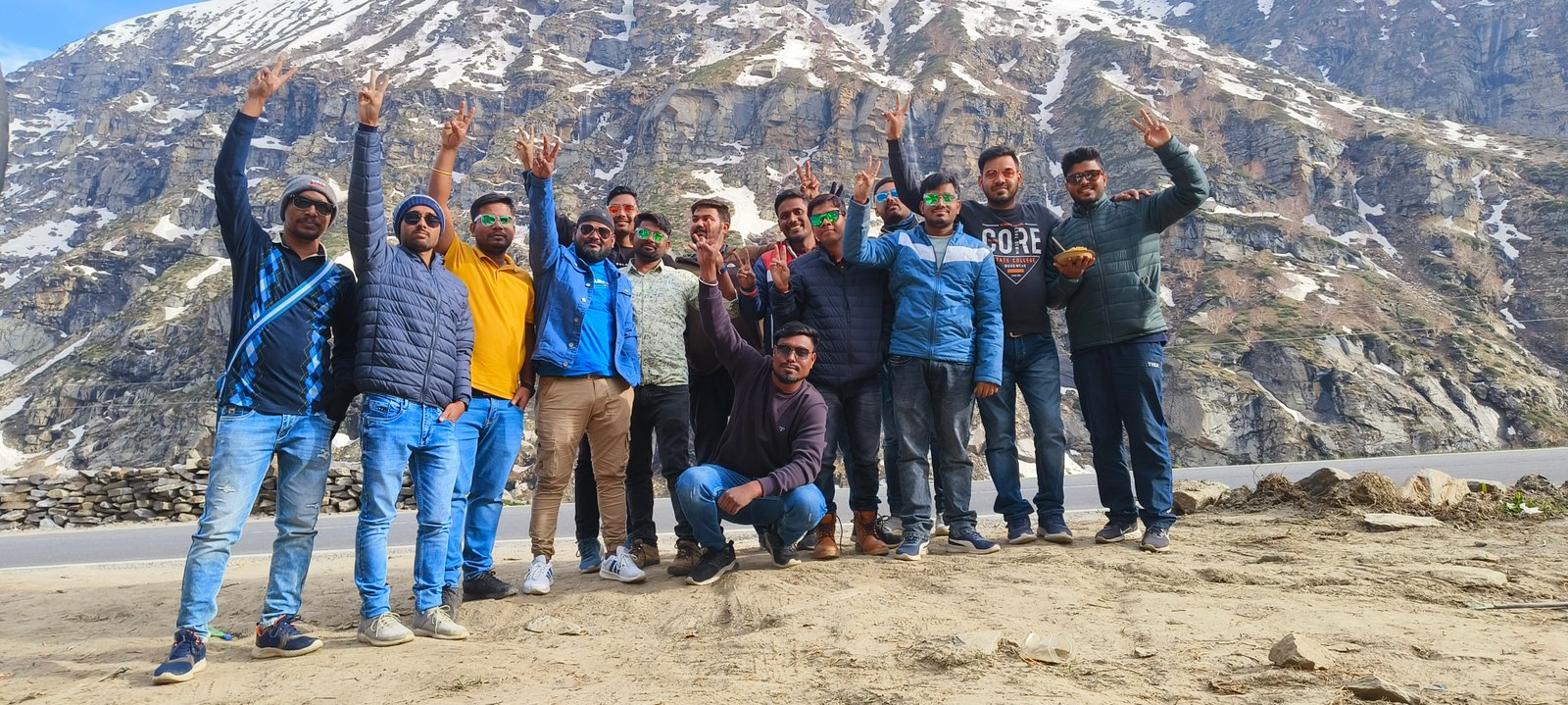 Marketing Group at Koksar, Himachal Pradesh