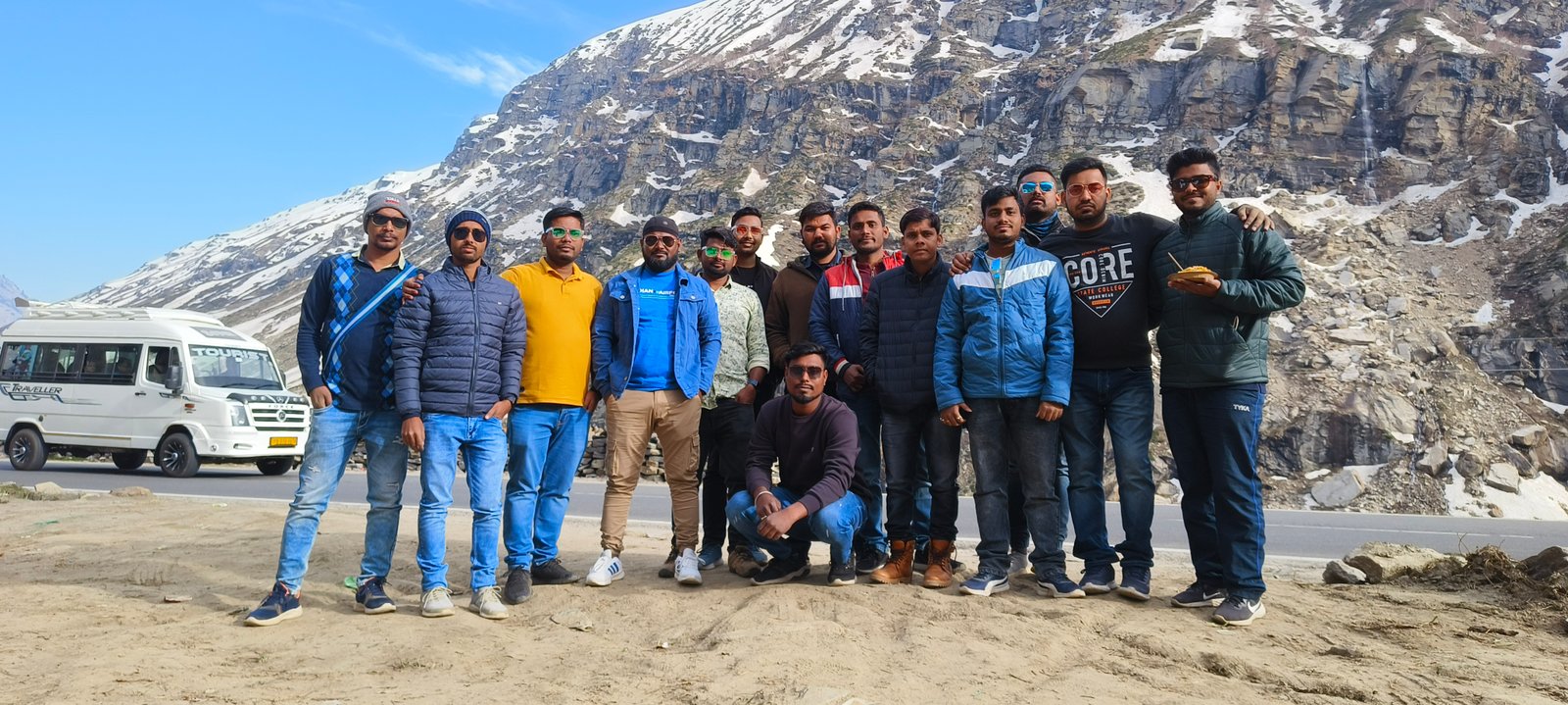 Marketing Group at Koksar, Himachal Pradesh